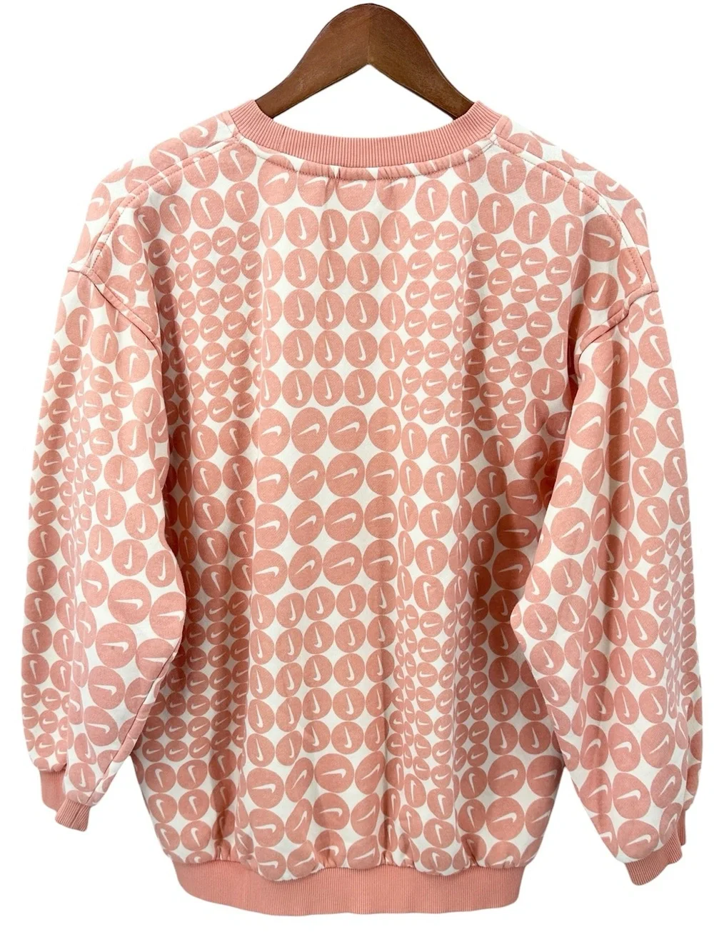 NIKE Sweatshirt Oversized Club Fleece Peach White